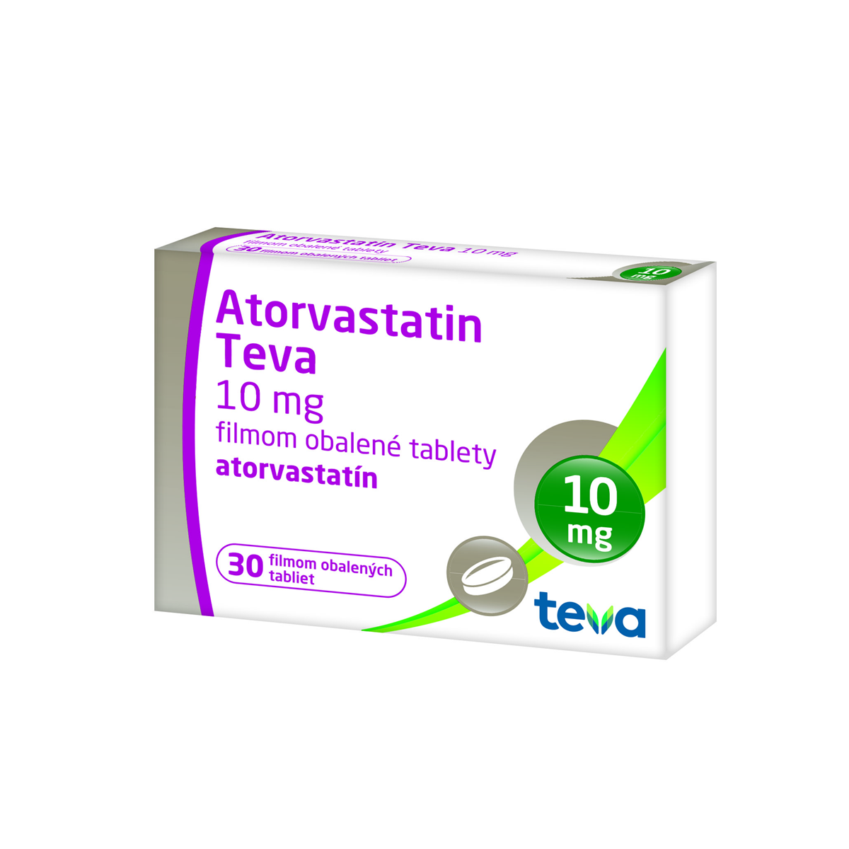 Atorvastatin Teva 10 mg